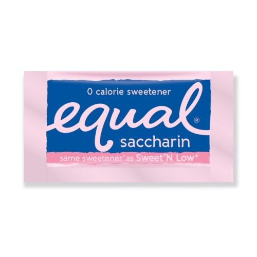 Equal® Saccharin Sweetener, Pink Packets